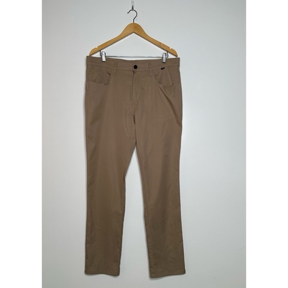 Travis Mathew Khaki Open To Close Pants Size 36 - Picture 3 of 9